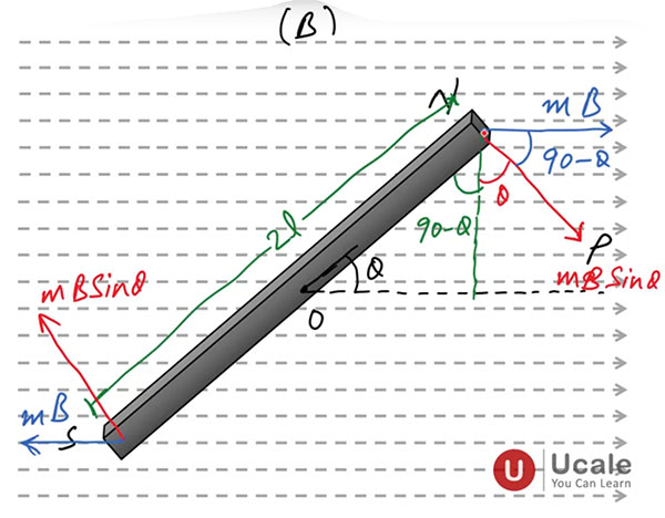 Torque on a Bar Magnet in a Magnetic Field - Ucale